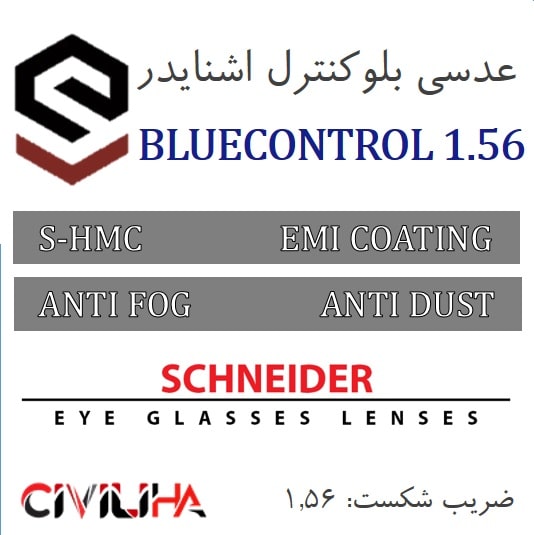 عدسی بلوکنترل اشنایدر 1.56 Schneider BlueControl