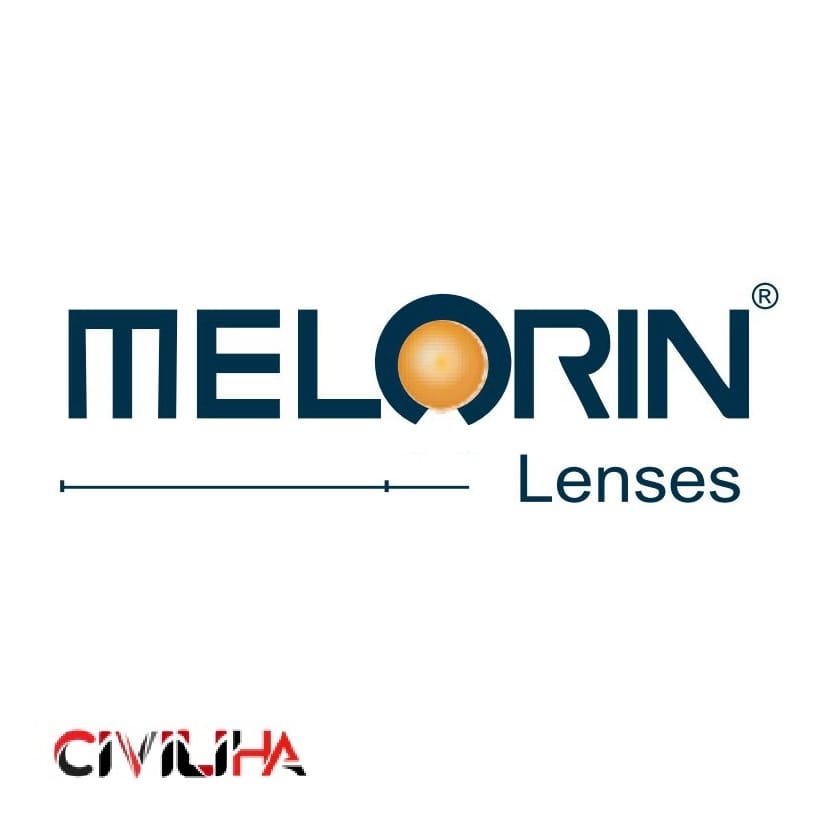 عدسی مخصوص رانندگی ملورین با پوشش بلوکنترل Melorin Slim Safe Driving Lens 1.67 Blue Cover