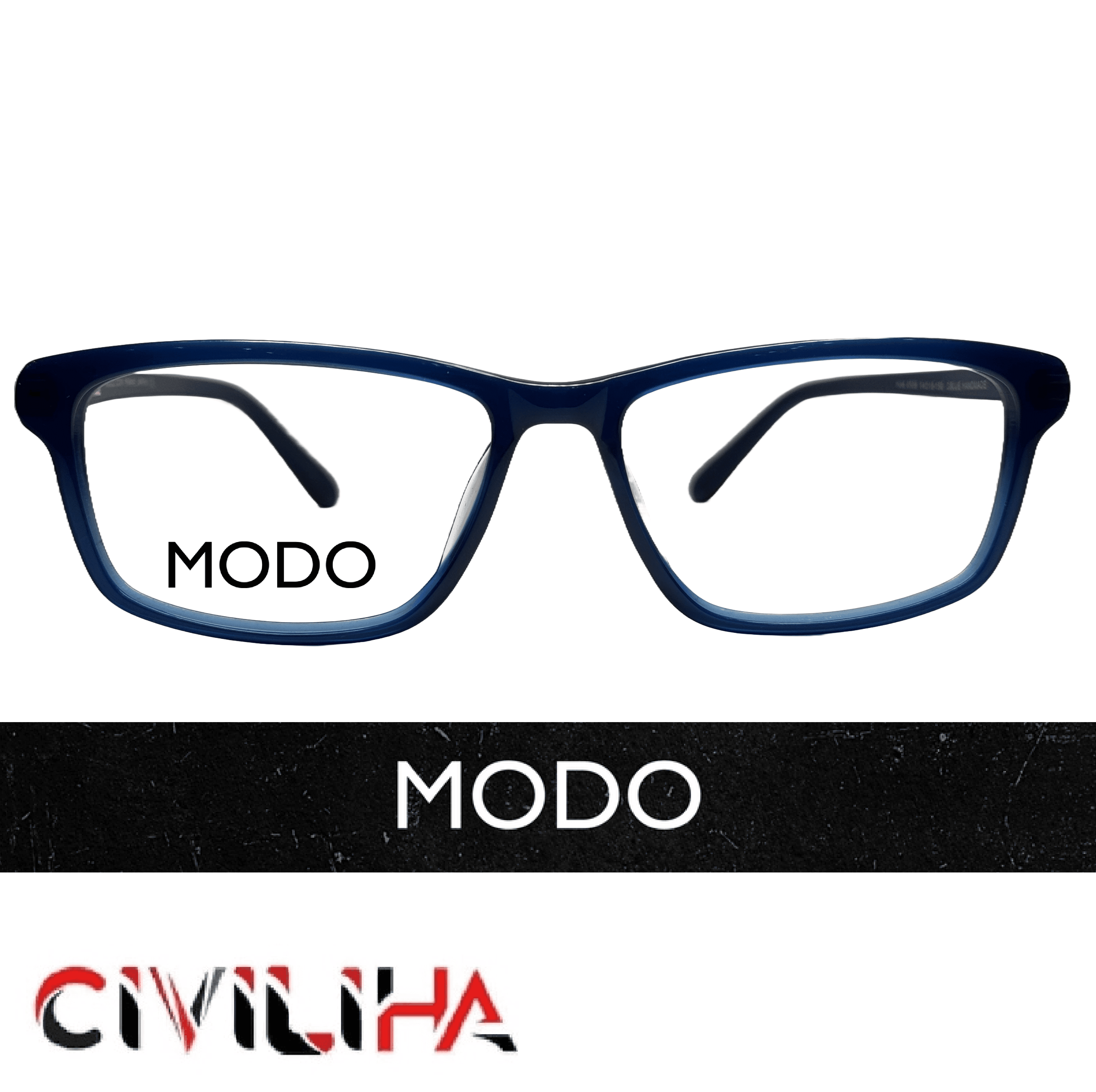 فریم عینک طبی برند مودو آبی (MODO Handmade JAPAN) مدل 6509