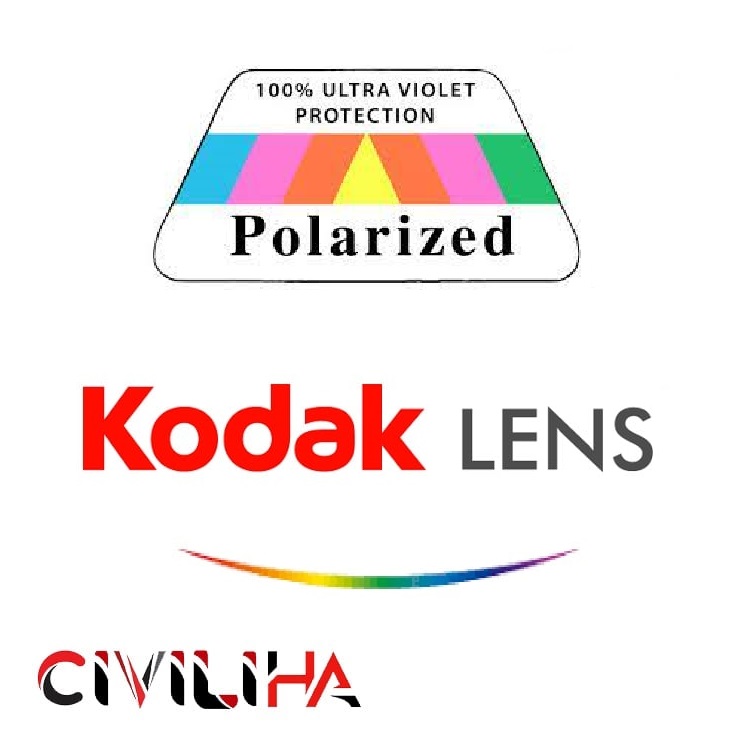 عدسی سفارشی فشرده دیجیتال پولارایزد کداک 1.67 KODAK Lens DIGITAL HD AS POLARIZED NUPOLAR